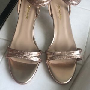 Super cute heels with rhinestones